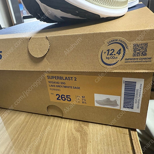 아식스 슈퍼블라스트2 베이지 265