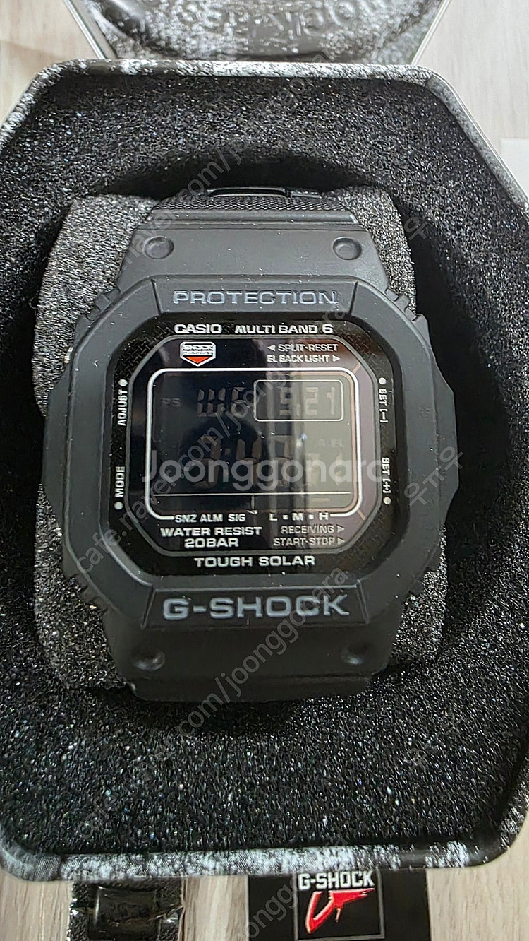 카시오 지샥 GW-M5610BC-1DR 새제품급--1