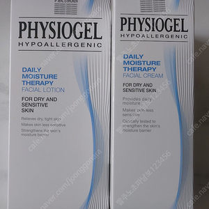 피지오겔 데일리 모이스쳐 테라피 페이셜 로션 200ml, 페이셜 크림 150ml, 바디로션 400ml