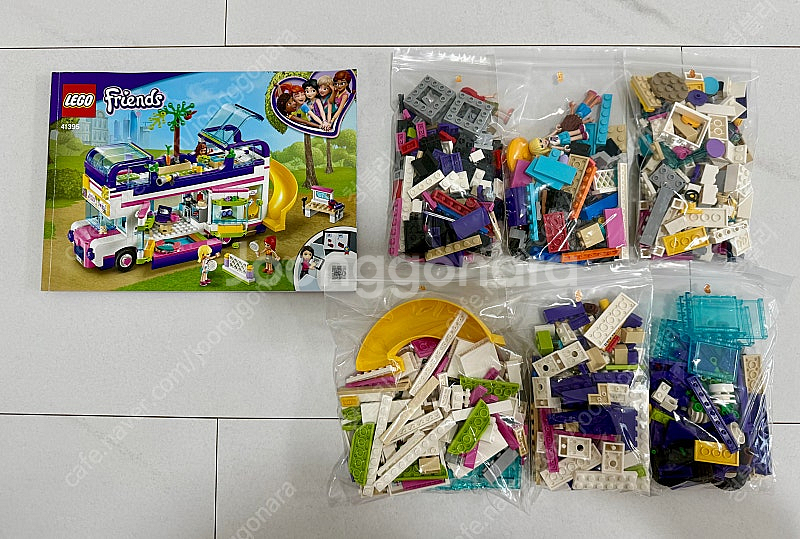 레고 프렌즈 41395 우정버스 + 41391 하트레이...--0