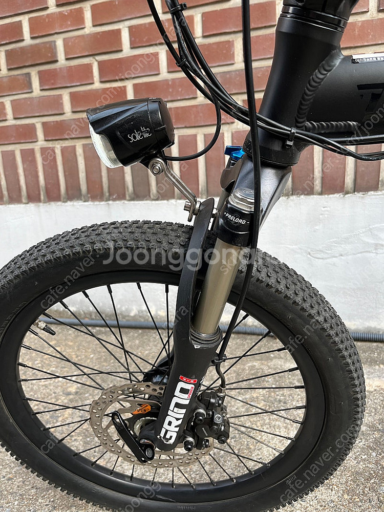 알톤 인피자 탈레스 FD500 폴딩 전기자전거--4