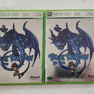 xbox360블루드래곤 정발(한글,일어)2장 일괄 판
