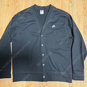 [XL] 나이키 클럽 가디건 블랙