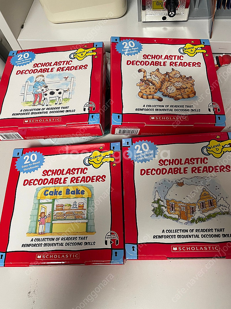 디코더블리더스 4셋트 decodable readers--0