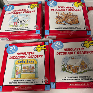 디코더블리더스 4셋트 decodable readers