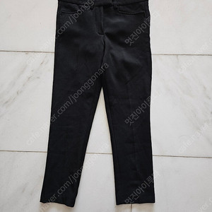 ADAM'S FIG LEAF 블랙 슬림핏 팬츠