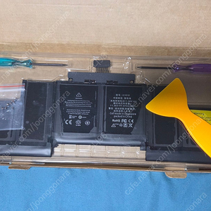 맥북프로 2015 레티나 15인치 MacBook Pro Retina 15 inch A1618 신품 배터리 팝니다