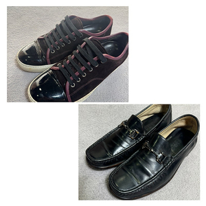 260 GUCCI 구찌 홀스빗 목토 로퍼 구두 / LANVIN 랑방 스웨이드 브라운 스니커즈