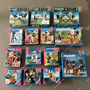 미개봉)) 플레이모빌 70042 5374 9097 6933 4788 4630 5376