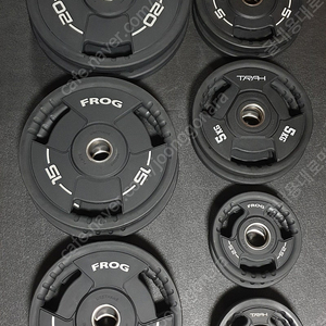 우레탄 중량 원판 120KG 헬스 운동 홈짐