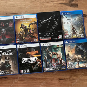 PS5 및 PS4 타이틀 판매합니다