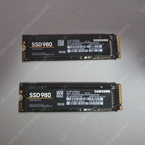 ssd980 500gb 두개 팝니다