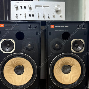 JBL 4312B 모니터스피커, 야마하 CA-X1 인티앰프 판매합니다.