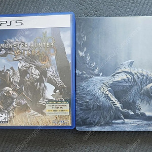 PS5 몬스터 헌터 와일즈 스틸케이스 포함