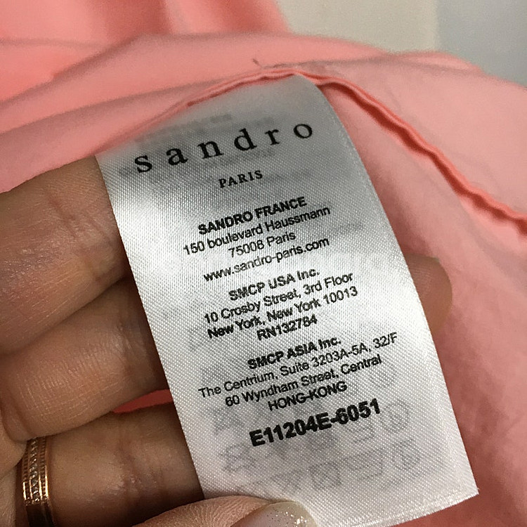 SANDRO 산드로 레이스 퍼프 블라우스 1 / 랑방 ...--3