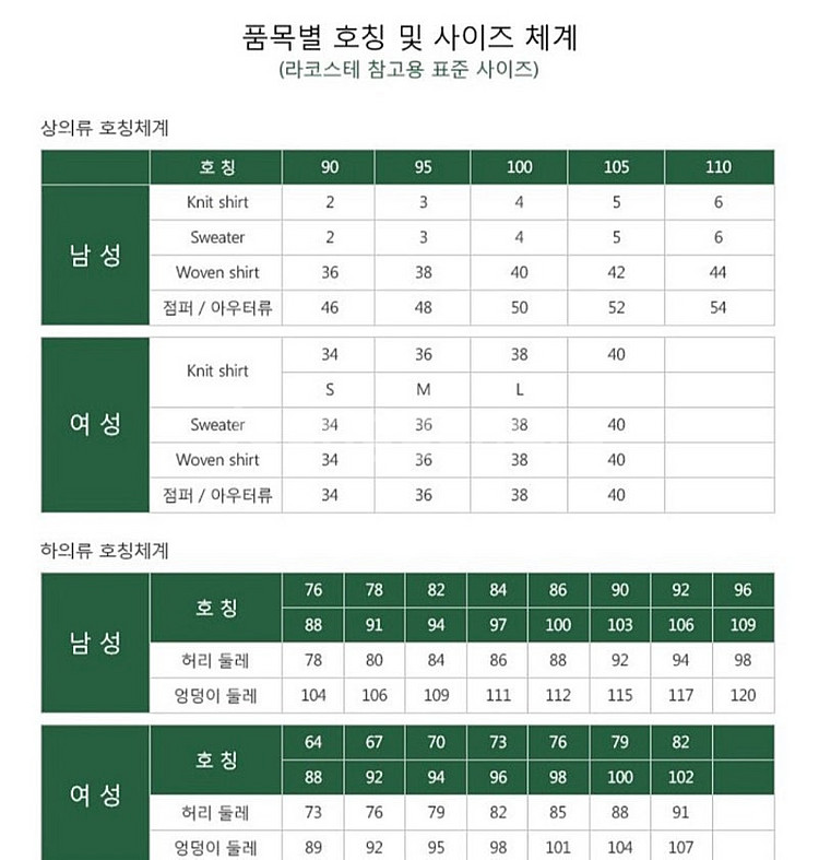 [새상품 ]라코스테 여성 리오셀 직자수 스커트--4