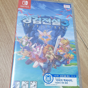 스위치 성검전설3 미개봉 판매