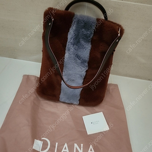 일본 브랜드 D.IANA 다이아나 퍼 가방