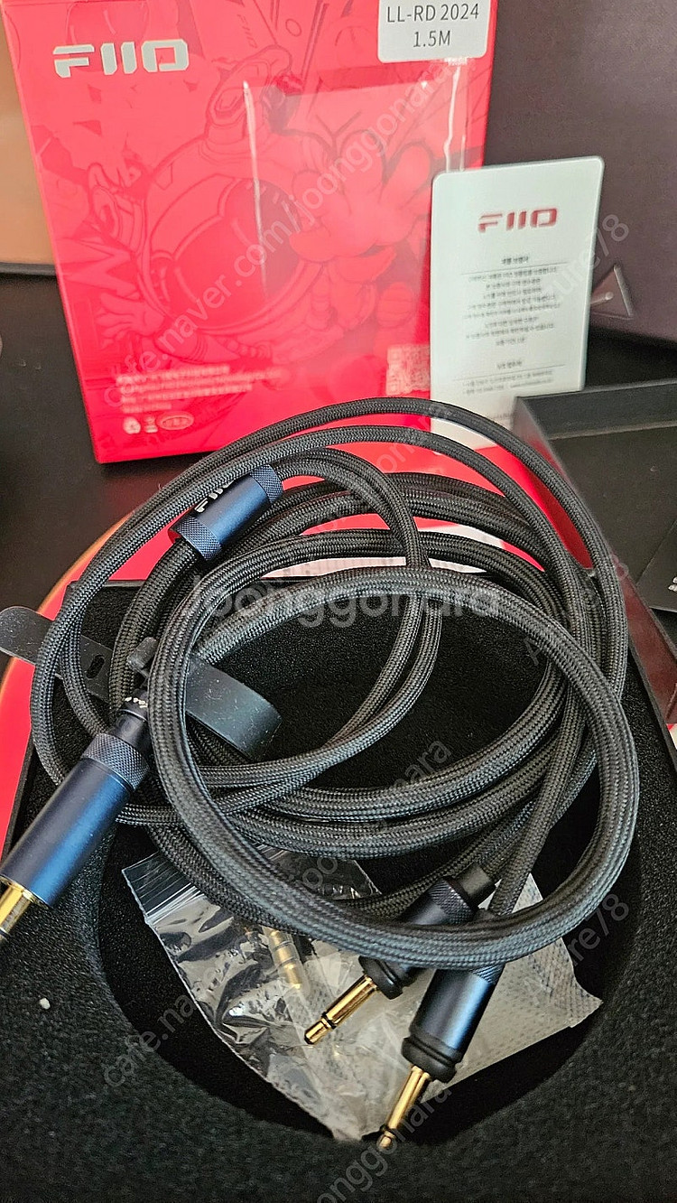 FIIO LL-RD 2024 1.5M 순은선 판매합니다...--0