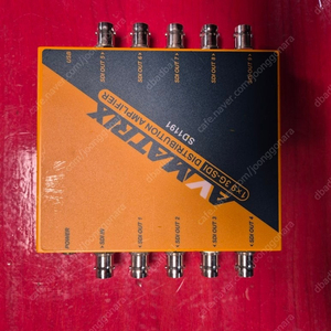 [AV MATRIX]AV매트릭스 SD1191 /1×9 SDI 리클라킹 분배증폭기/AV 방송용 분배기/SDI분배기