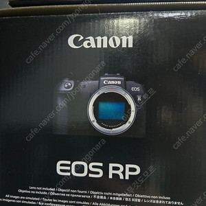 캐논 eos rp + rf35mm f1.8 stm + 더미배터리 + 기본배터리 + 풀박