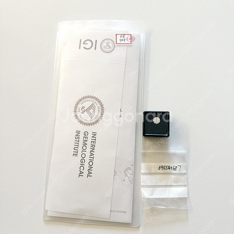 IGI 랩그로운다이아몬드(랩다이아)1.56ct, 나석,...--0