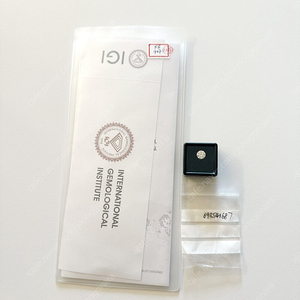 IGI 랩그로운다이아몬드(랩다이아)1.56ct, 나석, 거의 최고 퀄리티