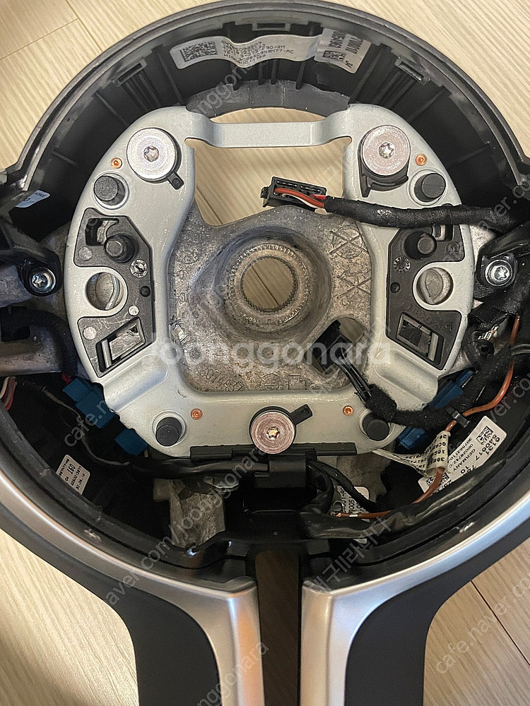bmw m핸들 정품 열선--5