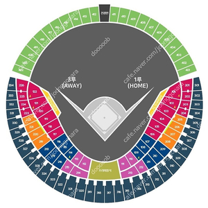 5월28일(수) Lg vs 한화 1루 오렌지 4연석 2연석