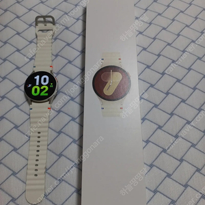 갤럭시워치7 40mm 크림 gps 팝니다