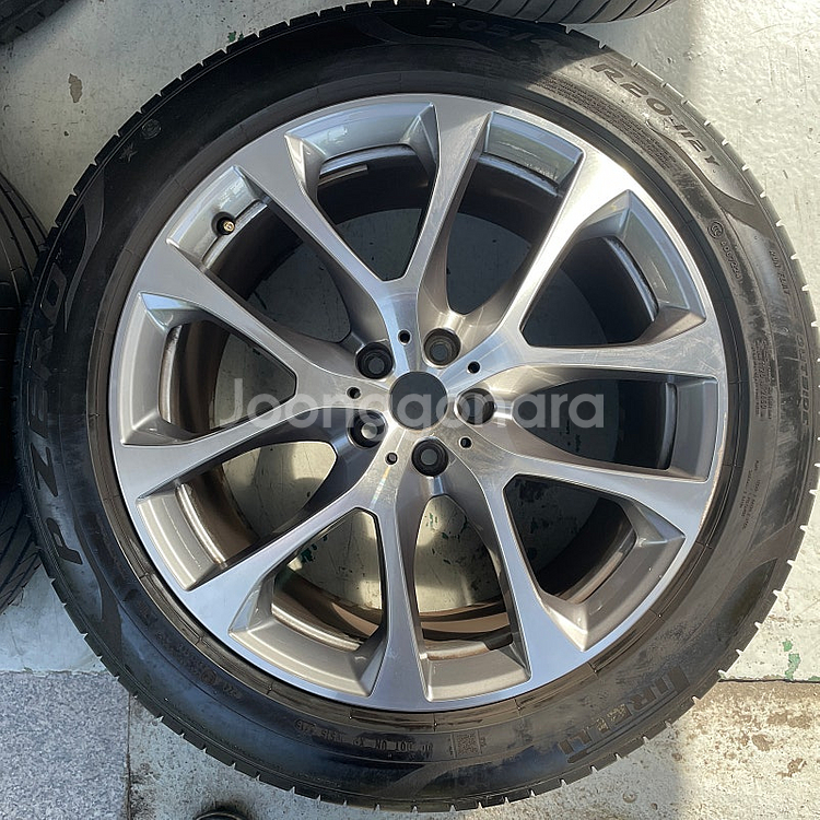 BMW X5 X6 20인치 738 정품 휠타이어 세트 ...--4