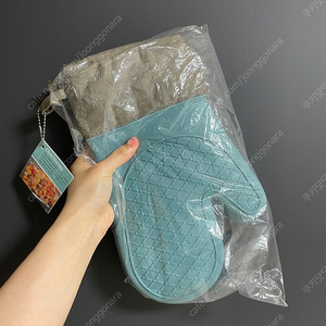 쿡차미 실리콘 주방 베이킹 오븐 장갑 새제품