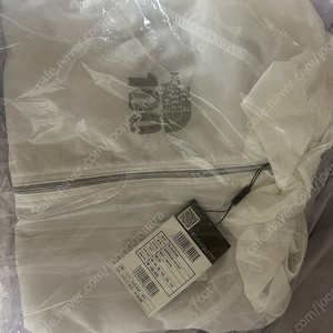 (TNF완주자켓) 노스페이스 에어로런 화이트 자켓 새상품