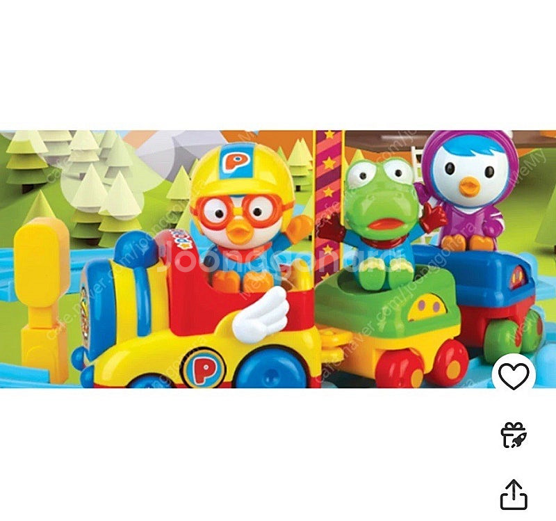 개당 가격) 뽀로로 장난감 피규어 속품 치치포포 기차놀--1