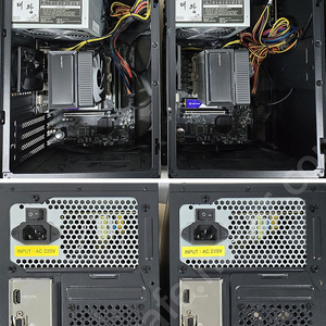 [INTEL] 코어12세대 i3-12100 / RAM 16GB / M.2 NVMe-1TB PC 2대 판매합니다