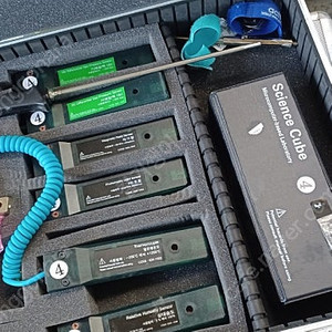 컴퓨터 실험기기 과학실험 코리아디지탈 pc 센서 중고 가방10개
