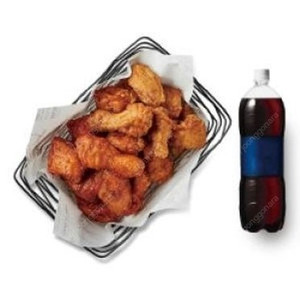 교촌치킨 반반오리지날+콜라1.25L 판매 16000원