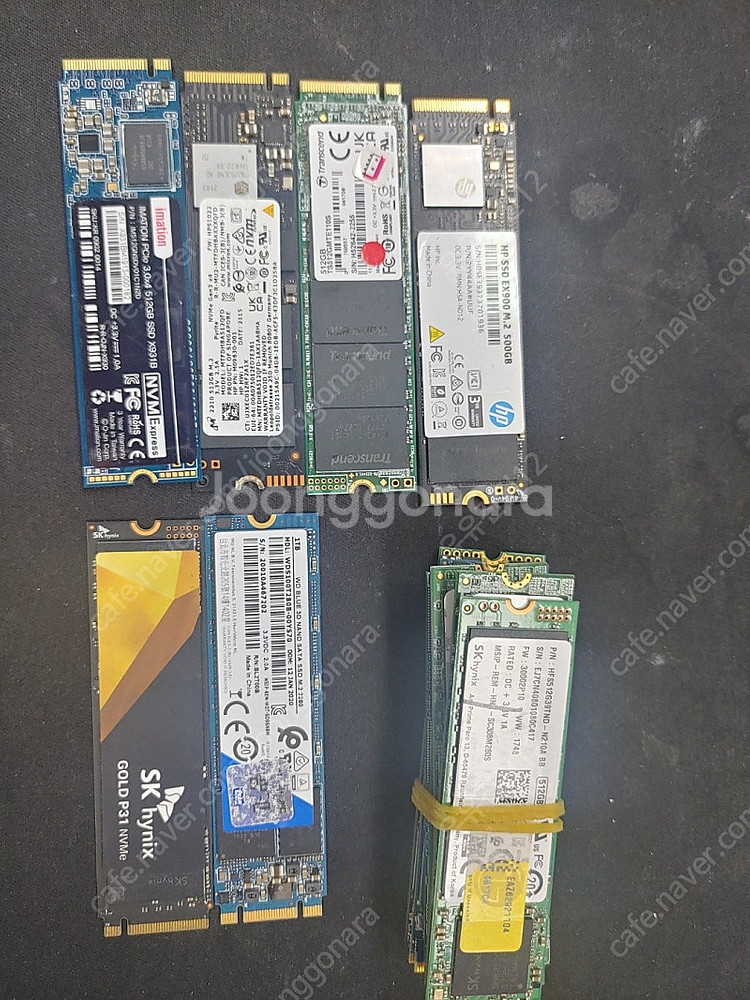 m.2 sata , nvme SSD 여러가지 팔아 봅니...--1