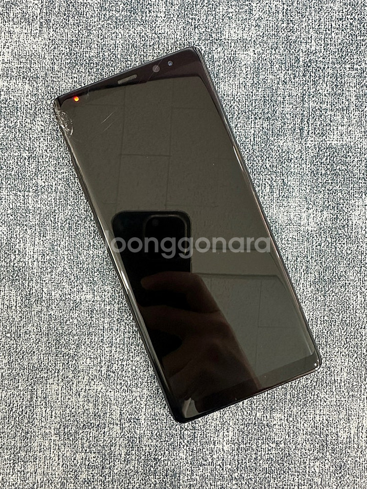 갤럭시노트8 256G 블랙 게임용 서브용폰 5만원 판매...--5