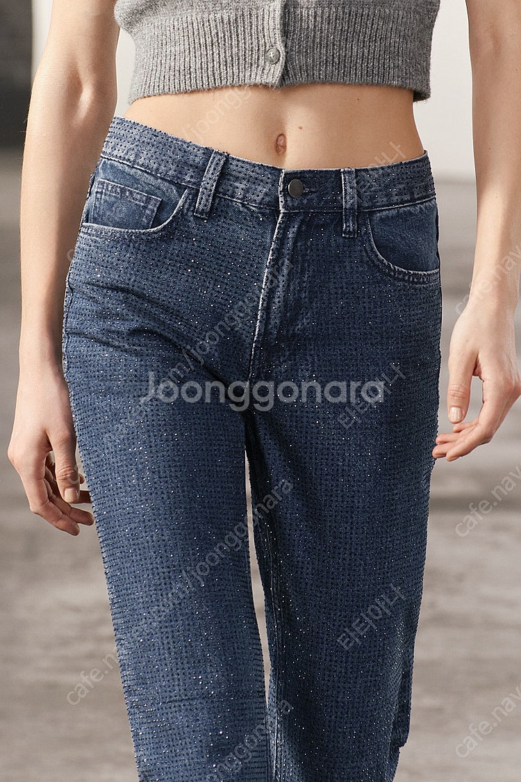 zara 자라 ZW COLLECTION 하이웨이스트 글...--1