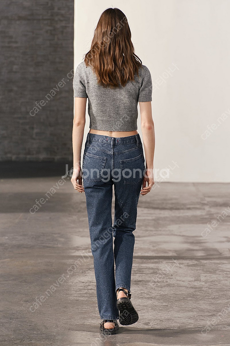 zara 자라 ZW COLLECTION 하이웨이스트 글...--4