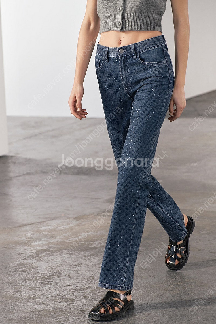 zara 자라 ZW COLLECTION 하이웨이스트 글...--5