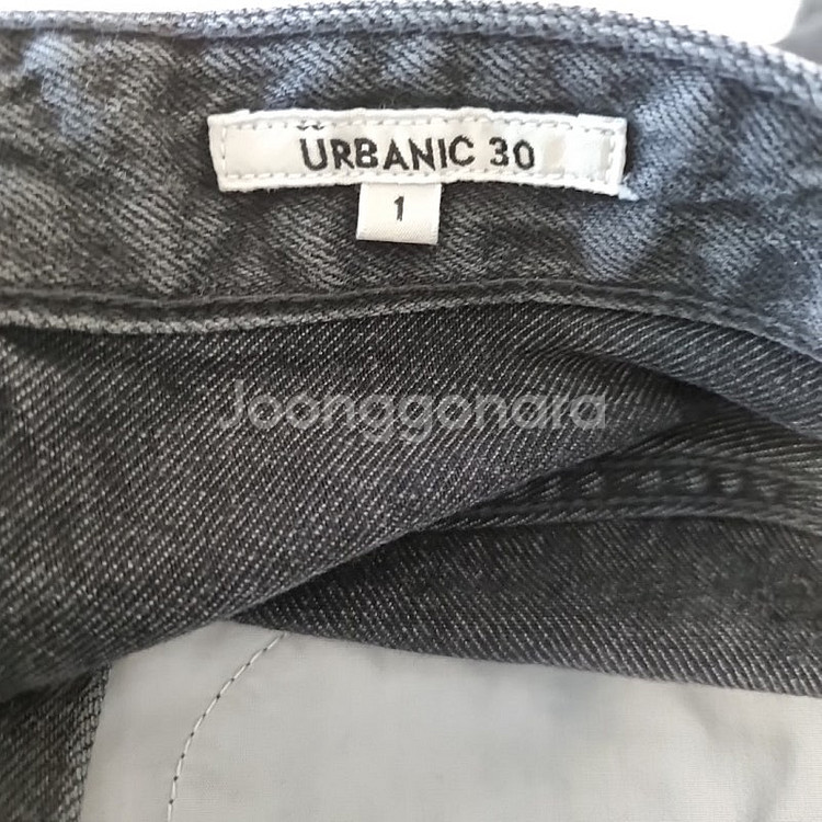 얼바닉30 블랙진 바지--4