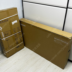 삼탠바이미 M7 43인치(삼성 스마트모니터)+무빙스탠드 화이트 판매