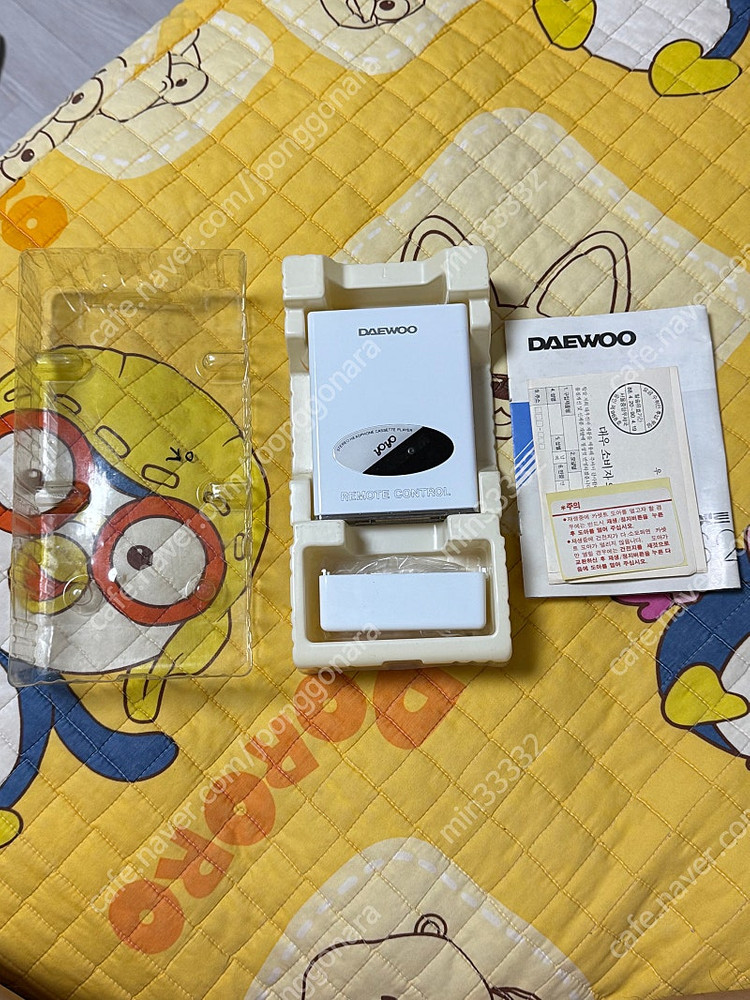 대우 카세트 플레이어(워크맨) 요요 AHS-235 미사용--1