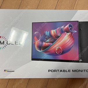 13.3인치 oled 4k 포터블 모니터 미개봉 팝니다