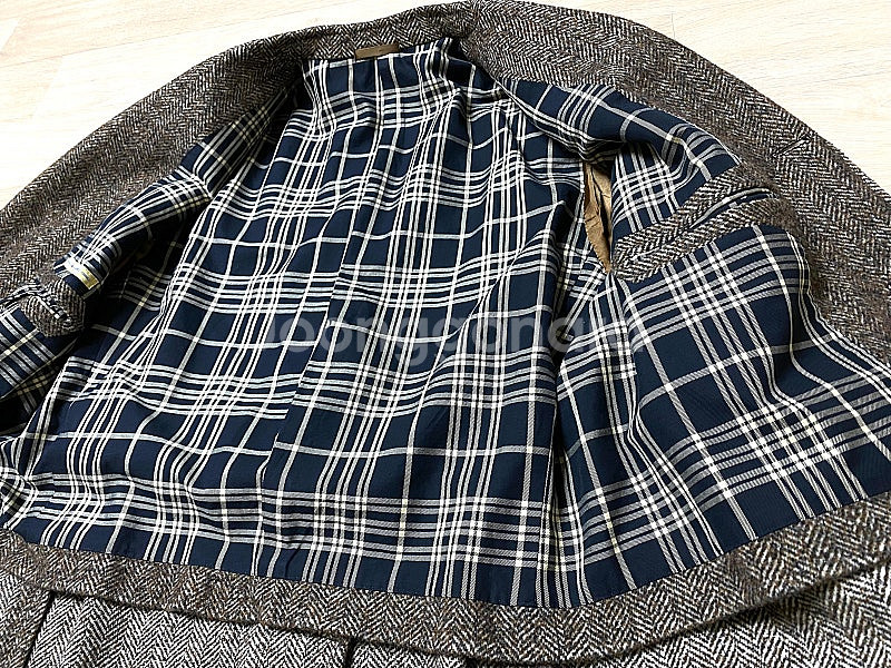 MADE IN ITALY 헤링본 남성 코트(110/XX...--3