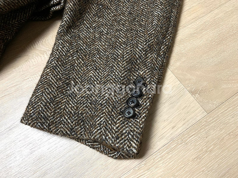 MADE IN ITALY 헤링본 남성 코트(110/XX...--5