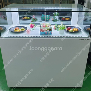 카페용 마카롱 샌드위치 초콜릿 디저트 베이커리 케익 정육 숙성 앞문형 앞1단뒤2단 냉동냉장 쇼케이스