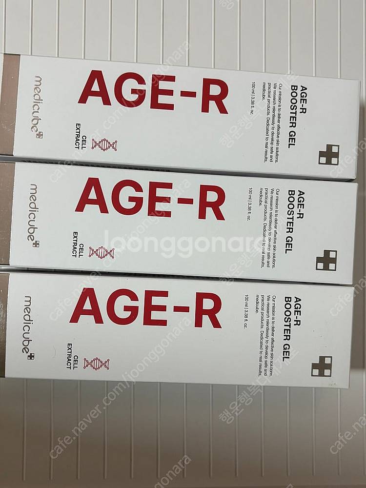 메디큐브 에이지알 부스터 젤 미개봉 새 상품 판매--0